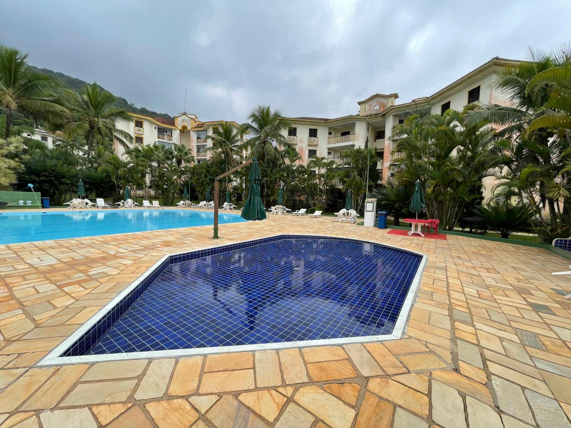Condominio Wembley Tenis Praia Das Toninhas J406 Ubatuba Exteriör bild