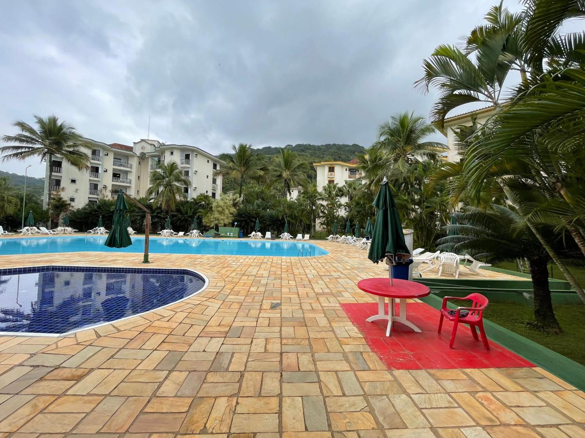 Condominio Wembley Tenis Praia Das Toninhas J406 Ubatuba Exteriör bild
