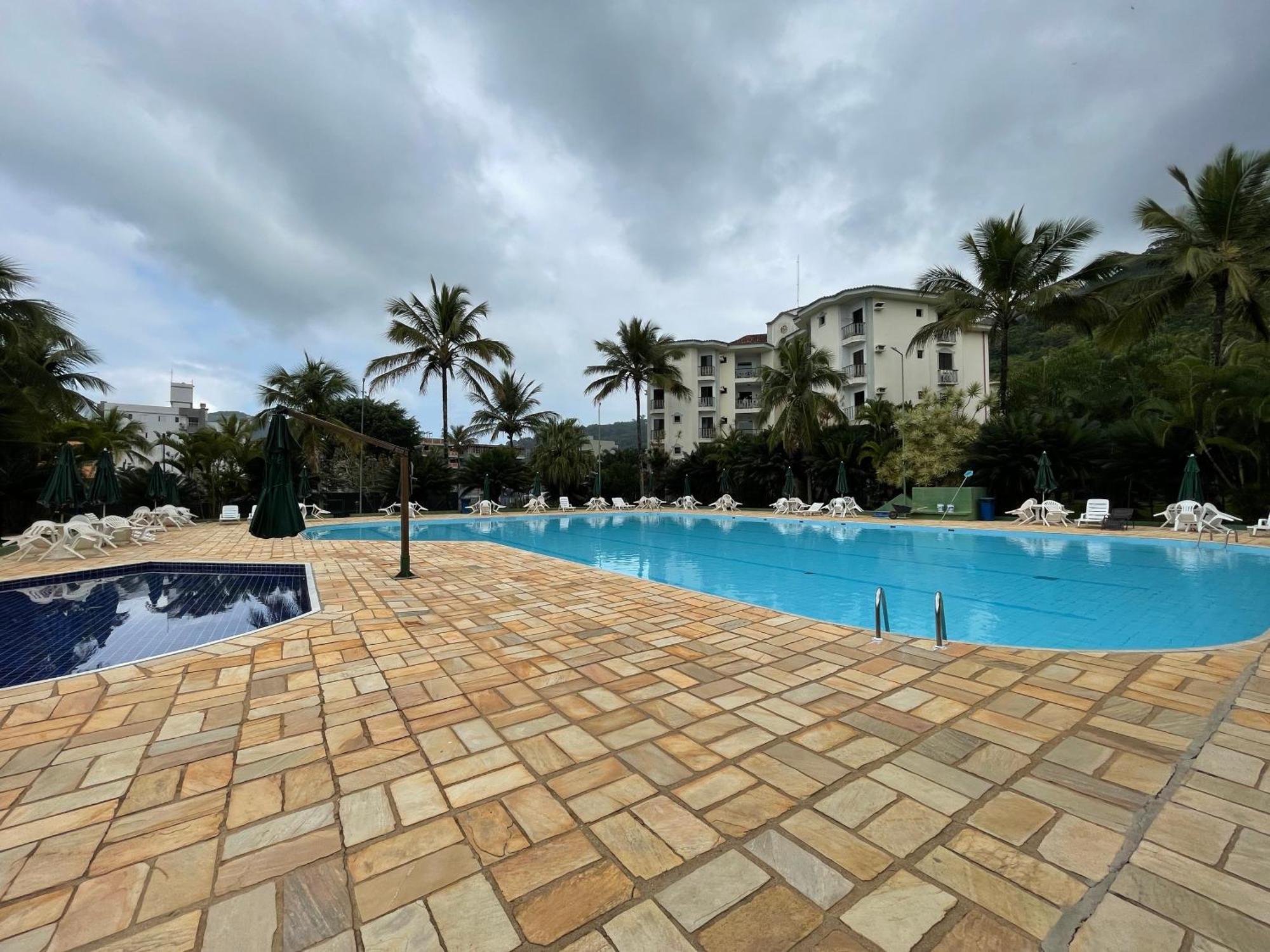 Condominio Wembley Tenis Praia Das Toninhas J406 Ubatuba Exteriör bild